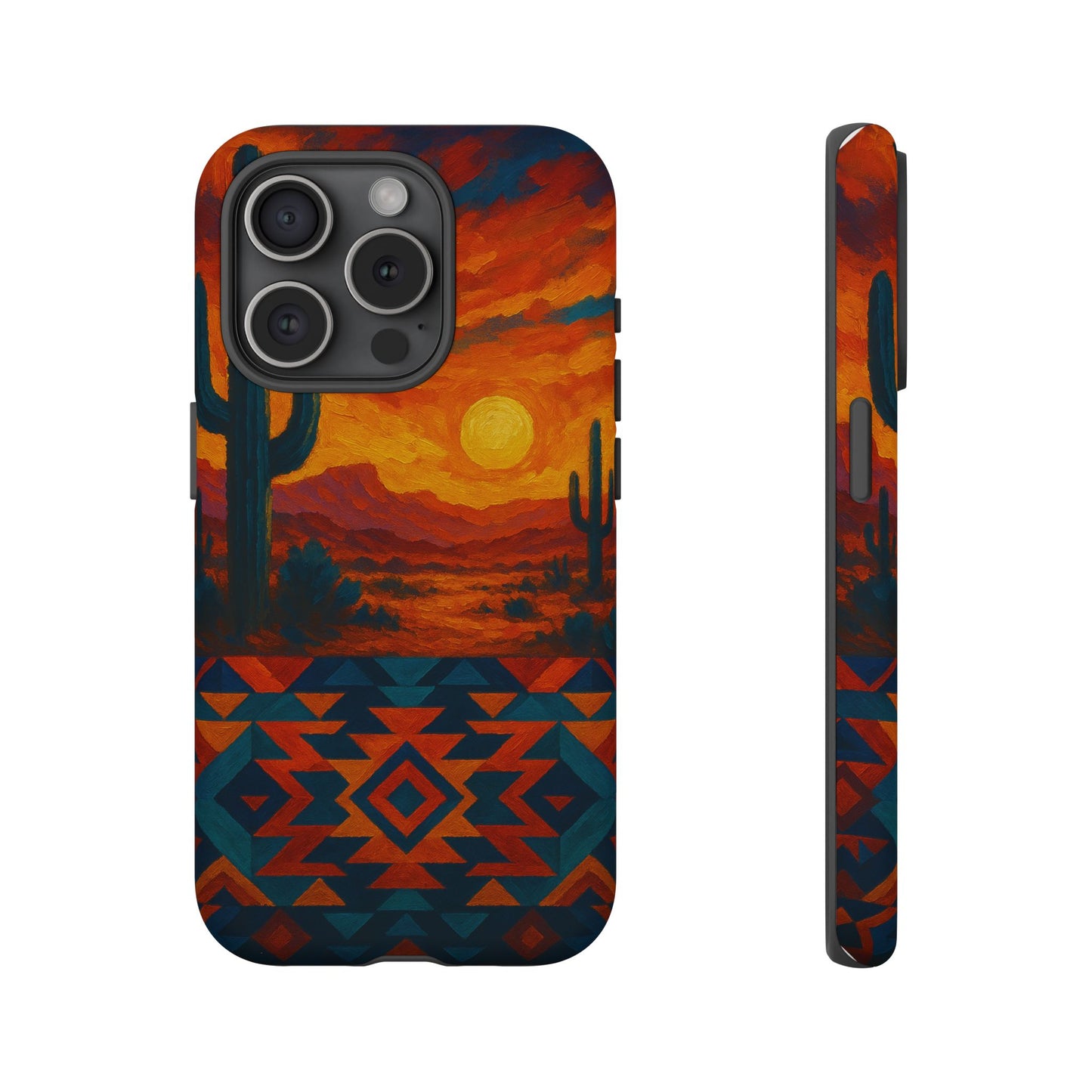 Desert Sunset Majesty – Southwestern Art Phone Case