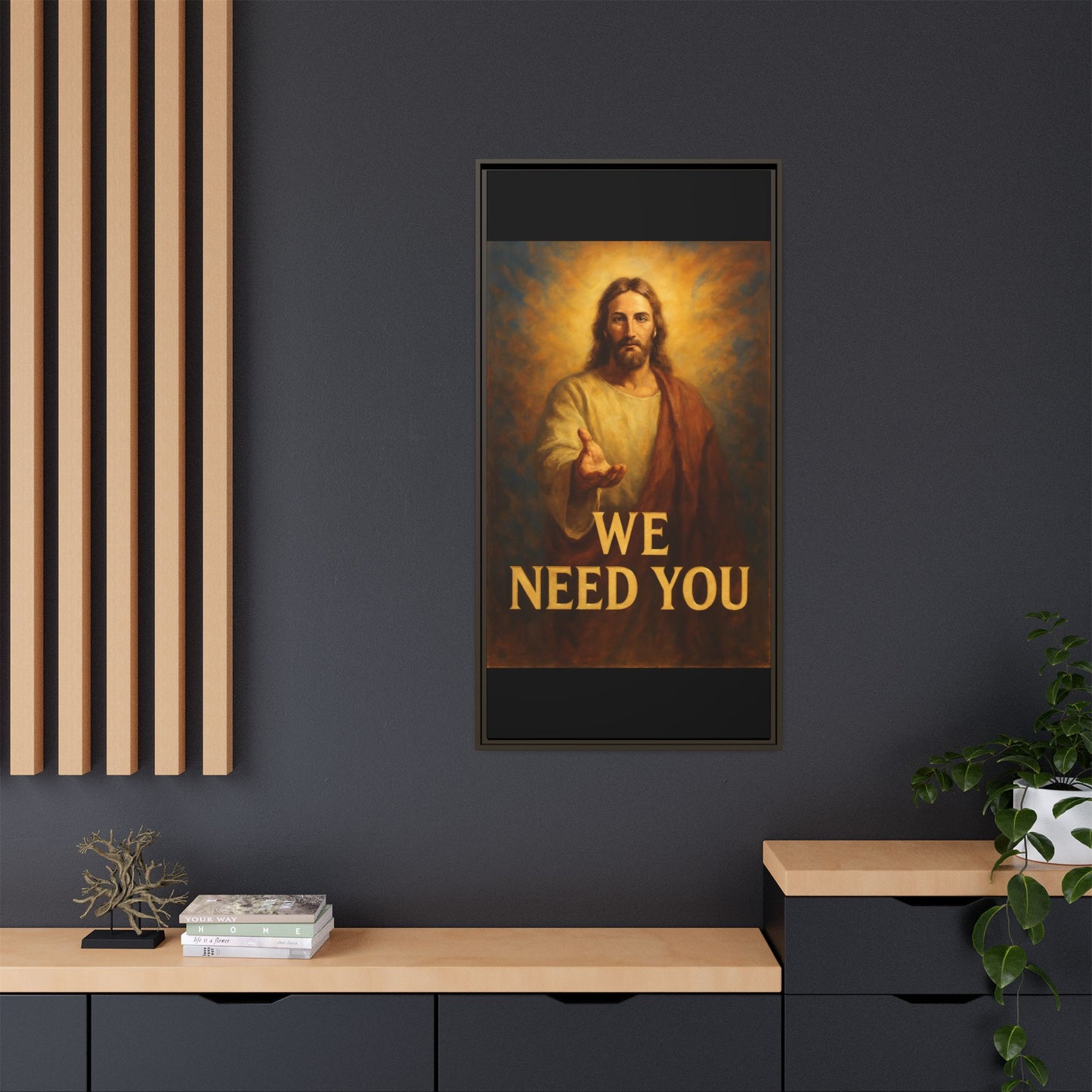 Framed Artwork, Motivational Wall Art, Home Decor, Christian Decor, Inspirational Gift, Religious Art, Spiritual Wall Decor
