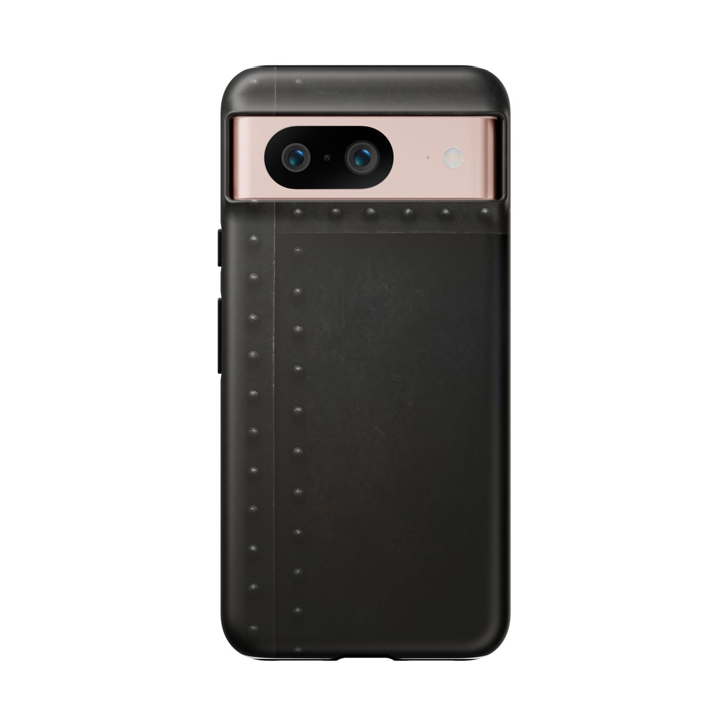 Steel & Smoke – Riveted Shadows Phone Case