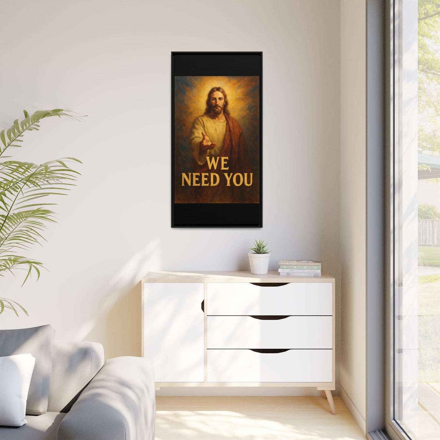 Framed Artwork, Motivational Wall Art, Home Decor, Christian Decor, Inspirational Gift, Religious Art, Spiritual Wall Decor