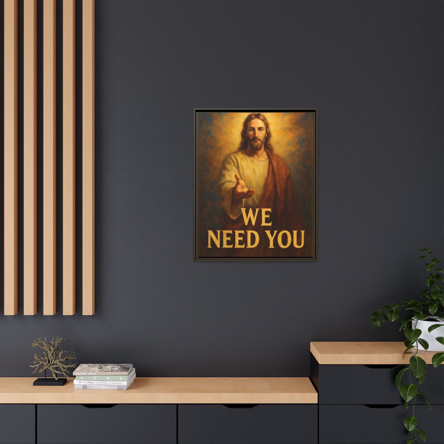 Framed Artwork, Motivational Wall Art, Home Decor, Christian Decor, Inspirational Gift, Religious Art, Spiritual Wall Decor
