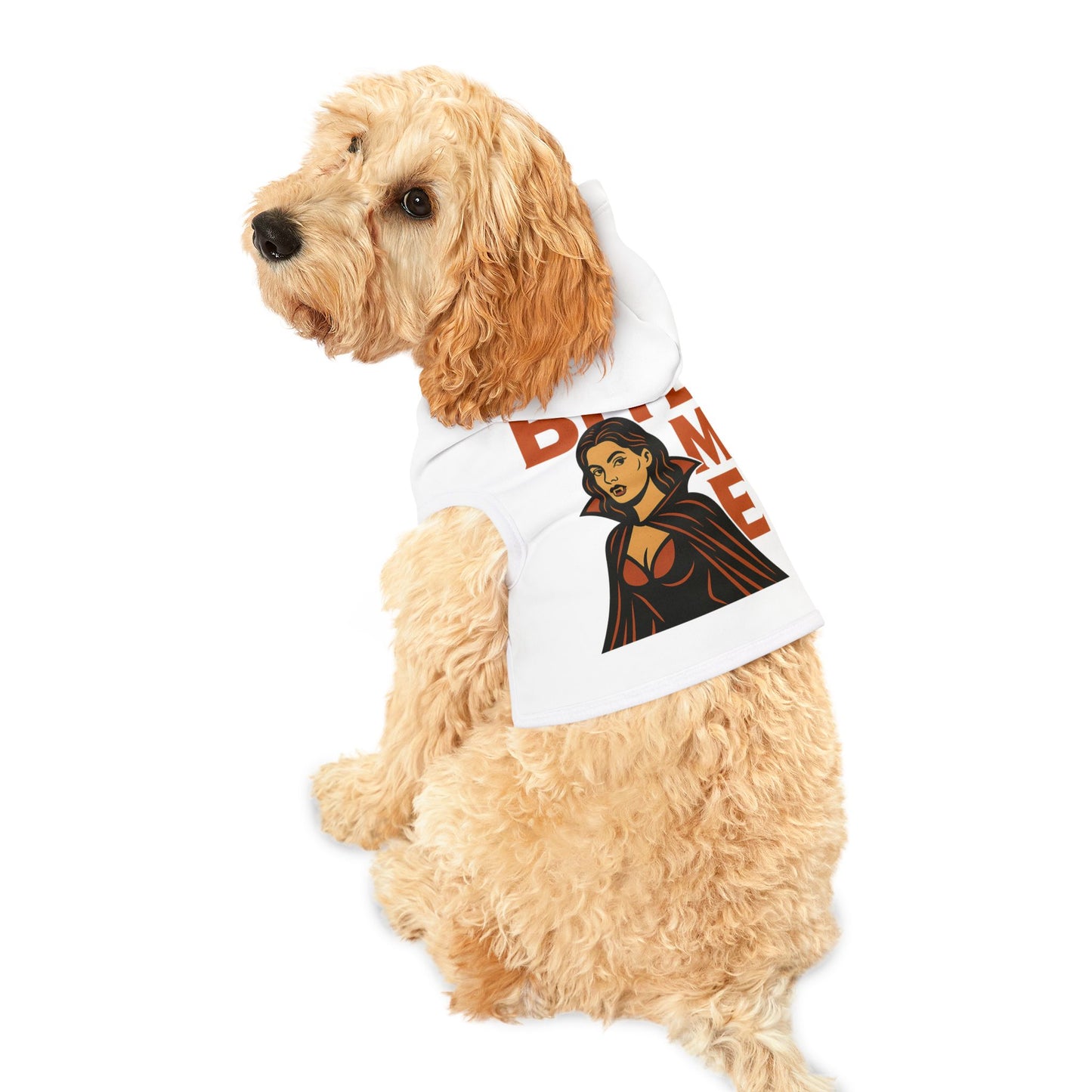 Vampire Bite Me Pet Hoodie | Cute Dog Outfit | Halloween Apparel | Pet Costume | Dog Lover Gift | Stylish Pet Clothes