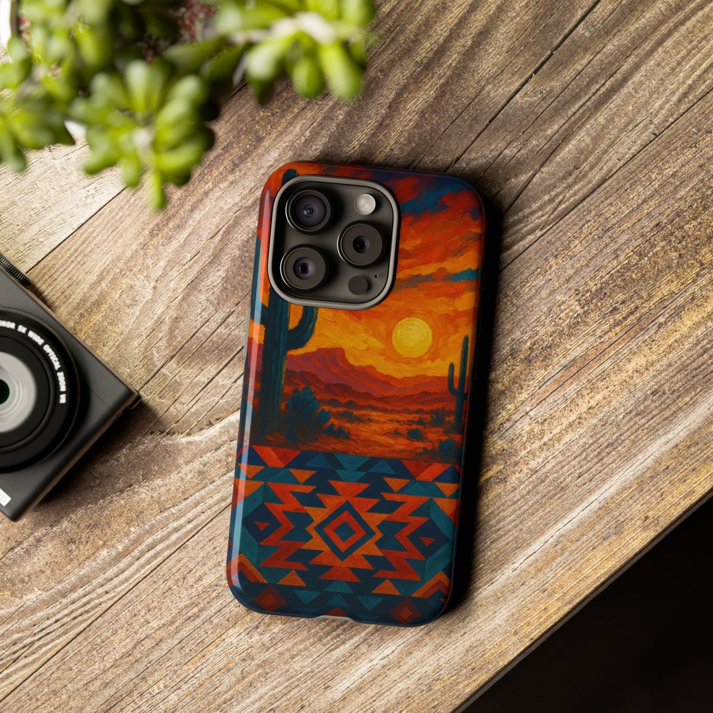 Desert Sunset Majesty – Southwestern Art Phone Case