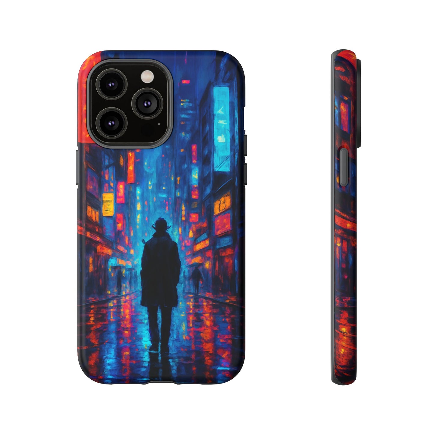 Neon City Nights – Urban Glow Phone Case