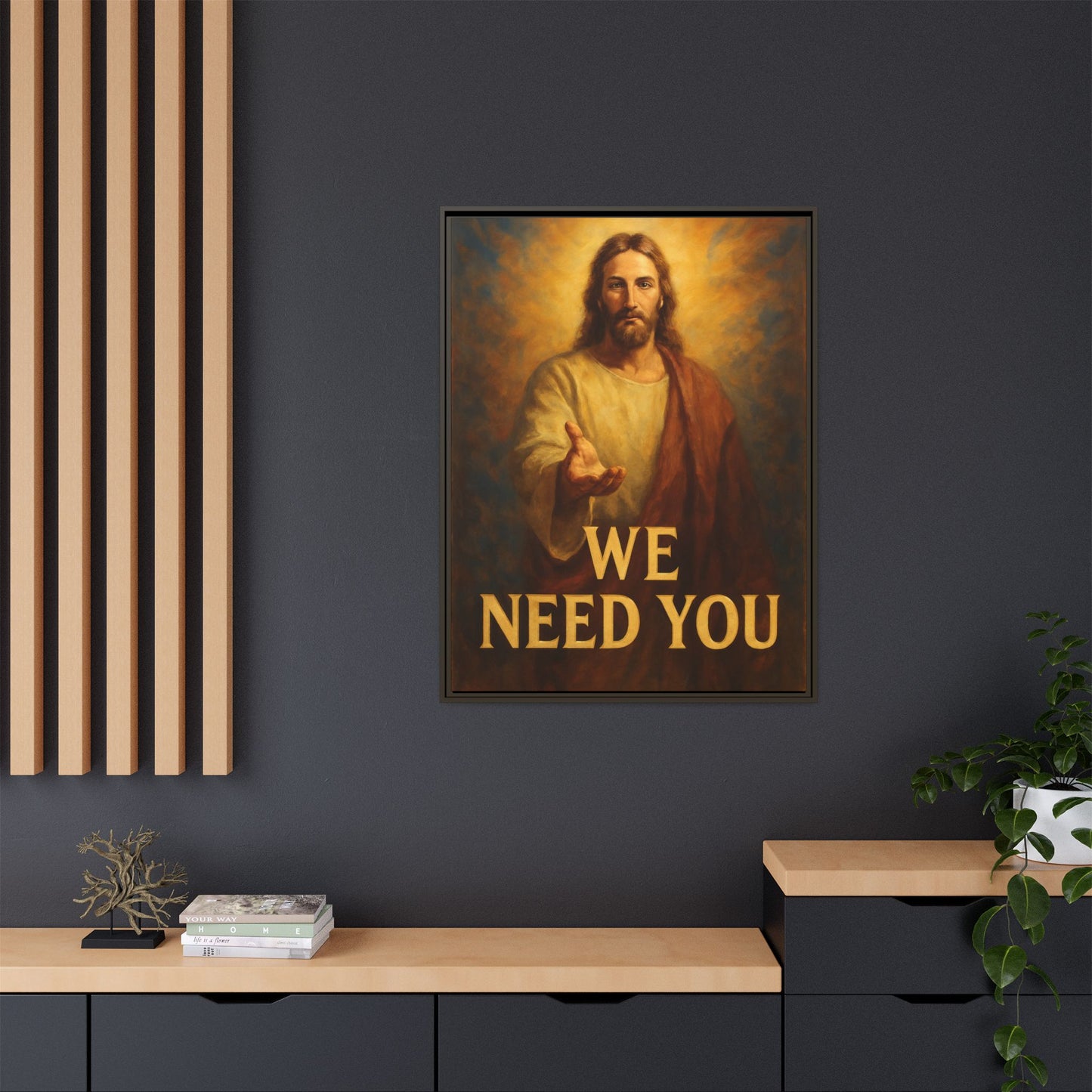Framed Artwork, Motivational Wall Art, Home Decor, Christian Decor, Inspirational Gift, Religious Art, Spiritual Wall Decor