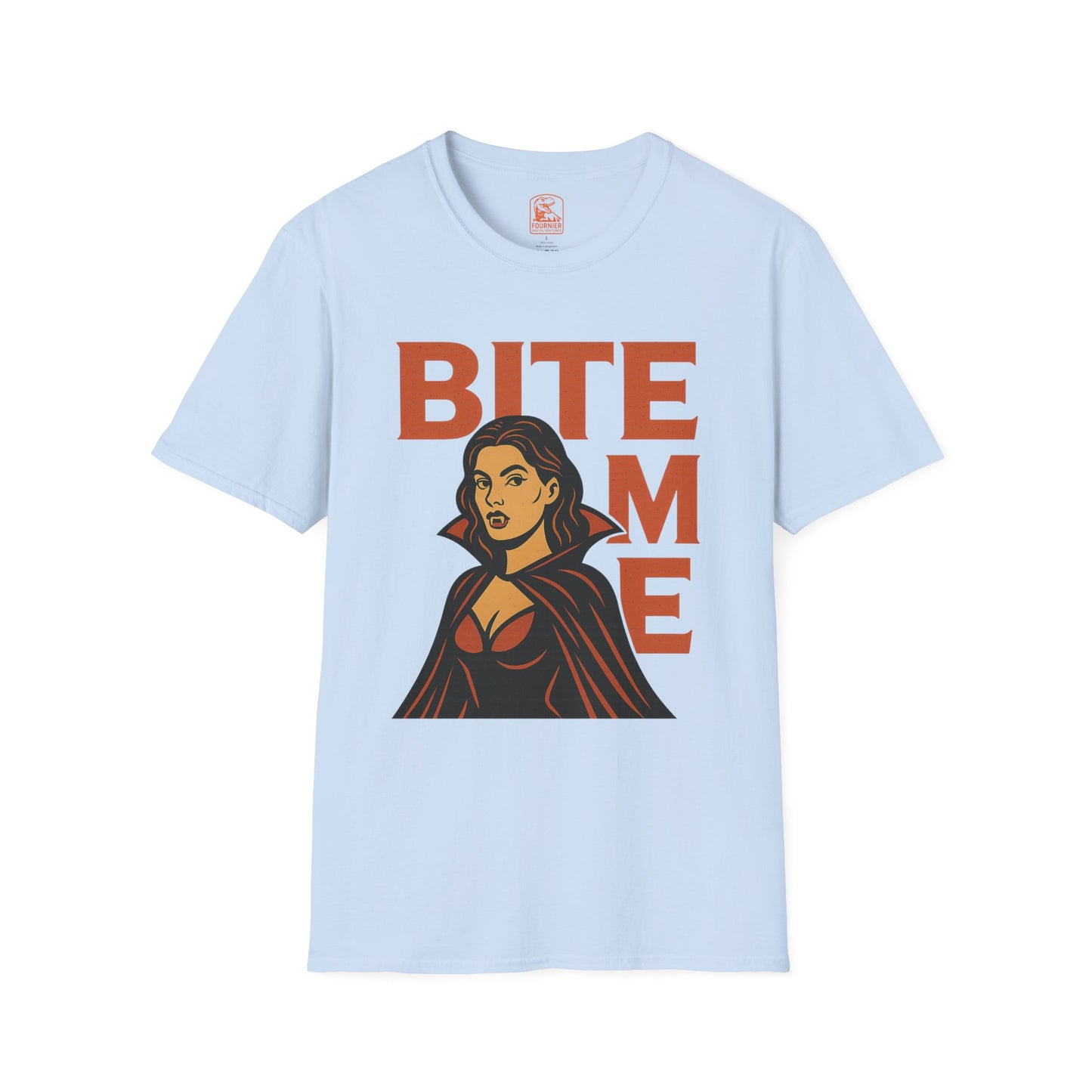 Vampire Bite Me T-Shirt, Halloween Costume Tee, Unisex Graphic Shirt, Spooky Party Outfit, Vampire Theme Fashion