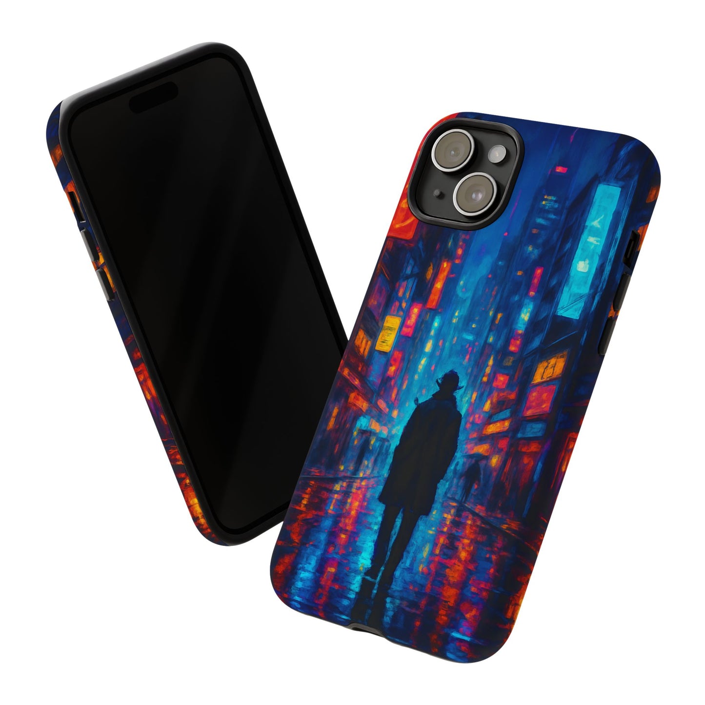 Neon City Nights – Urban Glow Phone Case