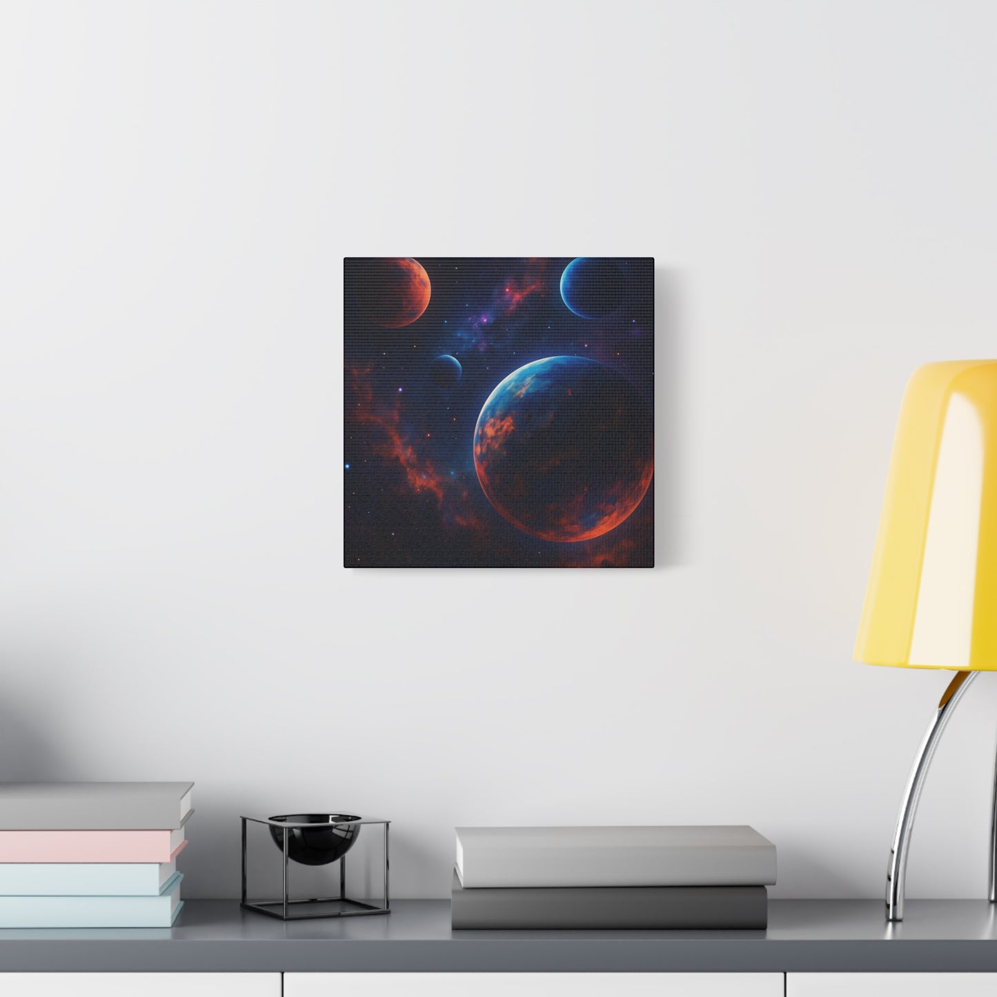 Cosmic Wall Art, Galaxy Canvas, Space Decor, Home Decoration, Astronomical Print, Nebula Artwork, Starry Wall Hanging