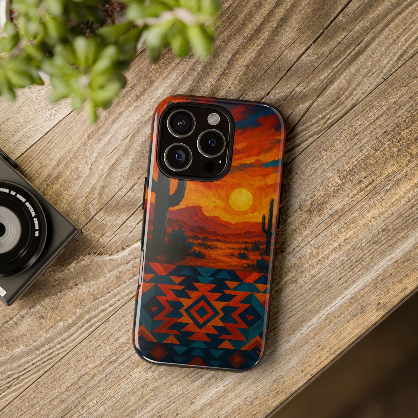 Desert Sunset Majesty – Southwestern Art Phone Case
