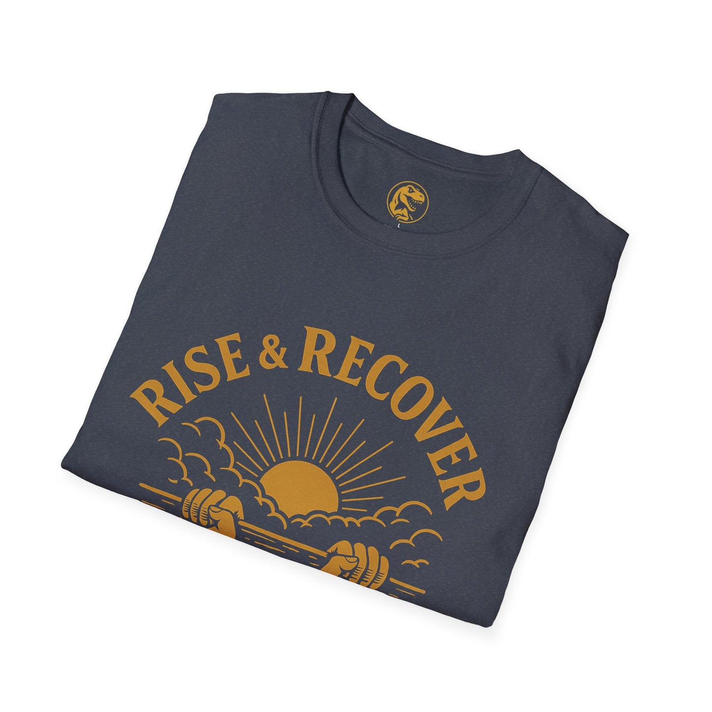 Rise & Recover Unisex T-Shirt | Motivational Tee | Everyday Inspiration Shirt, Recovery Fashion, Gift for Him/Her, Uplifting Apparel