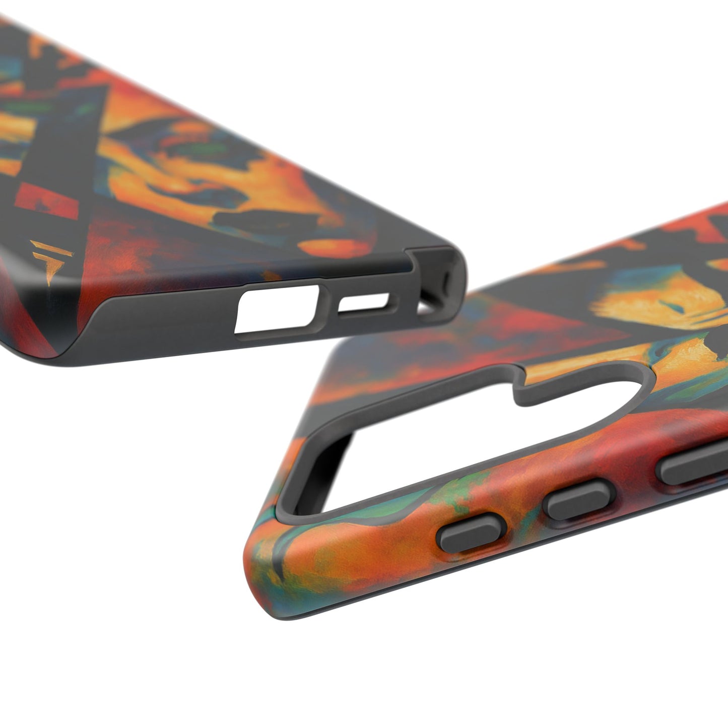 Vibrant Phone Case with Edgy Art, Tough Cases for Trendsetters, Unique Gift for Art Lovers, Colorful Phone Accessory, Protection and Style