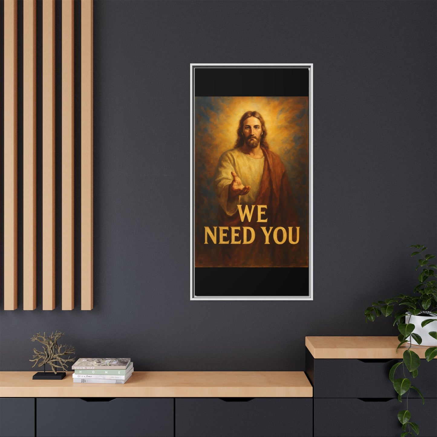 Framed Artwork, Motivational Wall Art, Home Decor, Christian Decor, Inspirational Gift, Religious Art, Spiritual Wall Decor