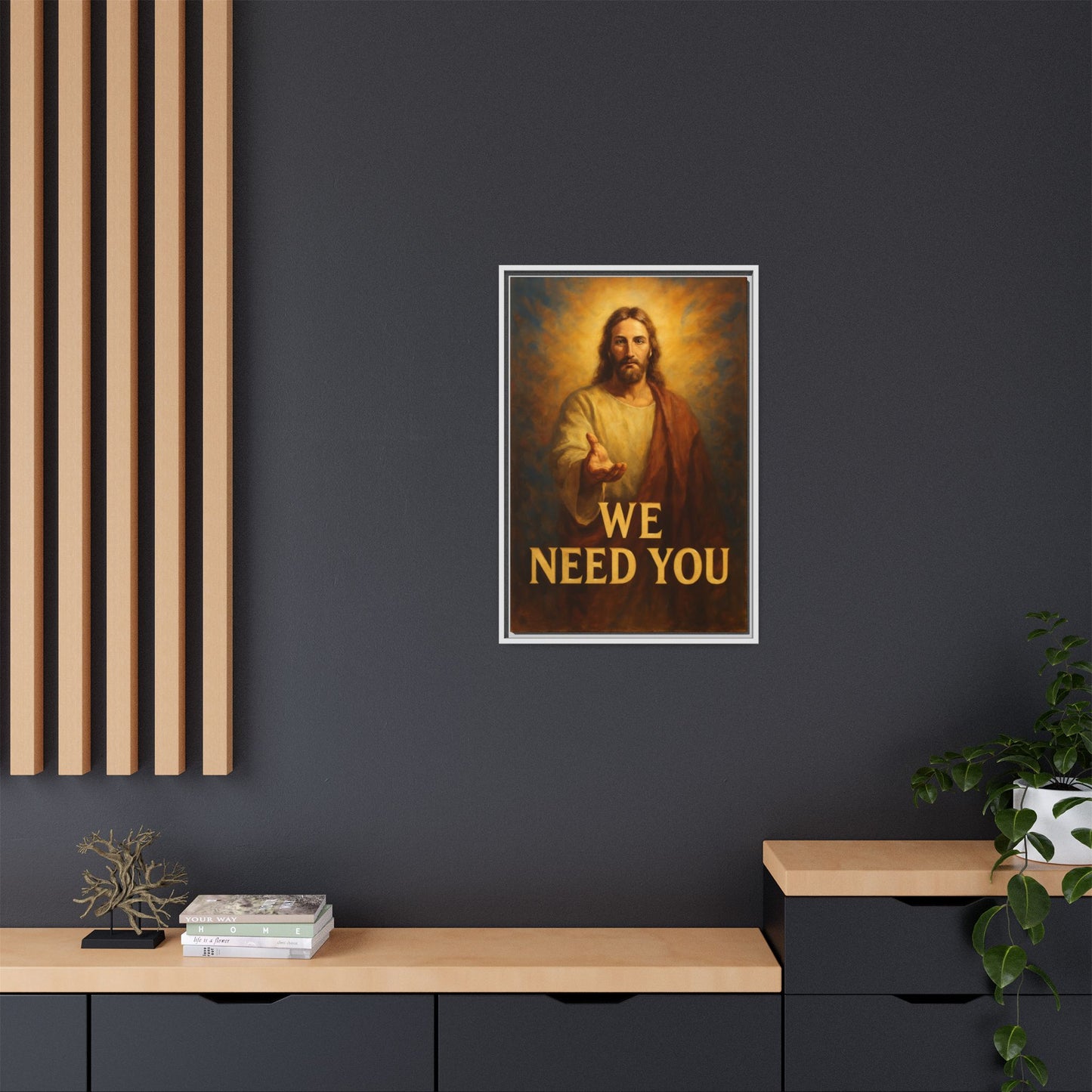 Framed Artwork, Motivational Wall Art, Home Decor, Christian Decor, Inspirational Gift, Religious Art, Spiritual Wall Decor