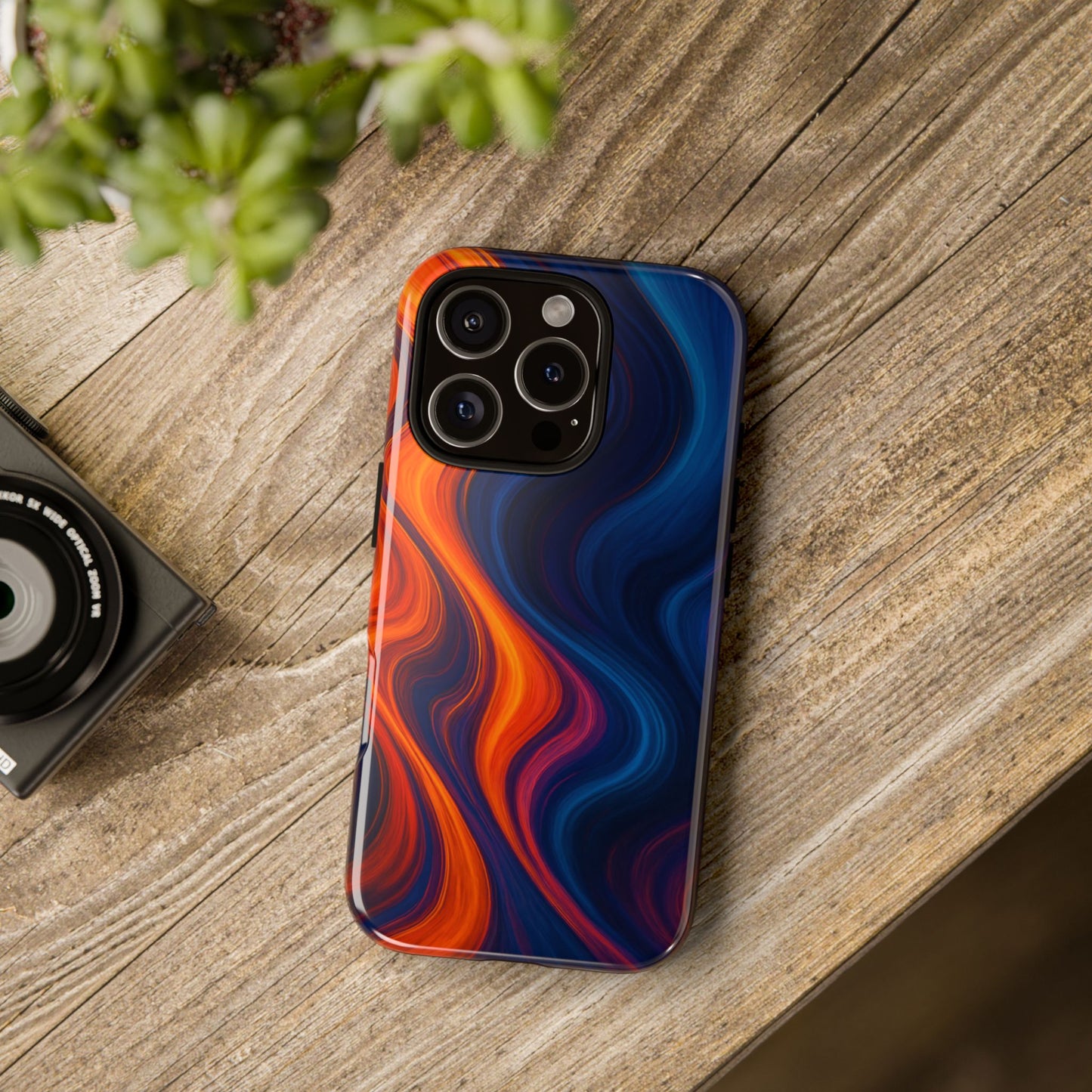 Stylish Phone Case, Protective Cover for iPhone, Unique Gift for Tech Lovers, Vibrant Design, Birthday, Holiday, Everyday Use