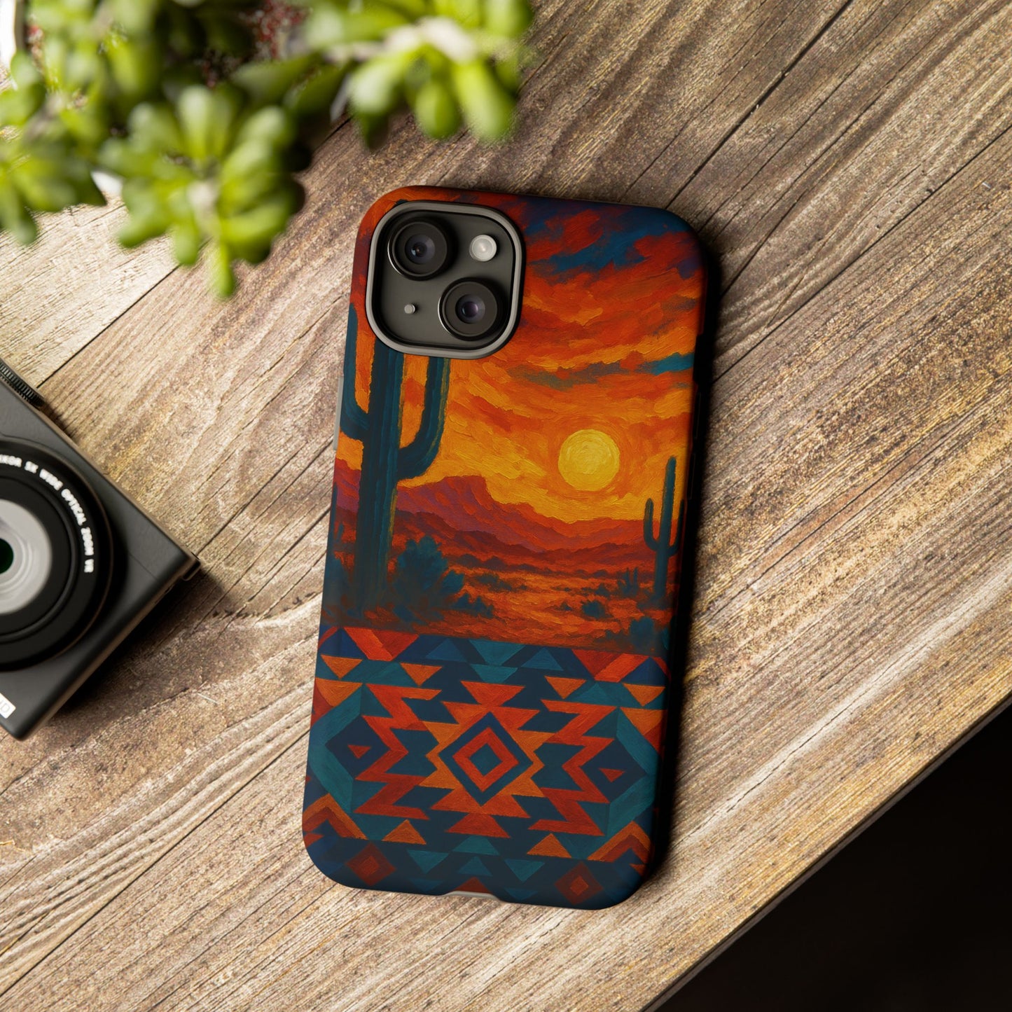 Desert Sunset Majesty – Southwestern Art Phone Case