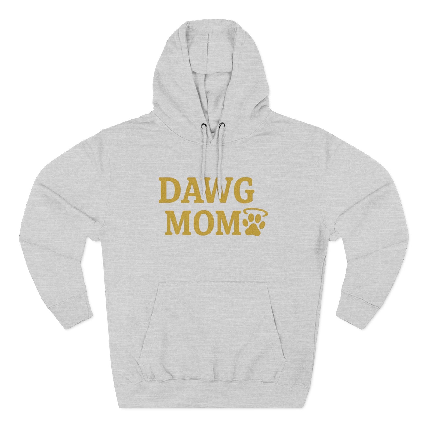 Dawg Mom Fleece Hoodie - Cozy Dog Lover Sweatshirt, Gift for Pet Moms, Animal Lover Apparel, Dog-Themed Clothing, Gifts for Dog Owners