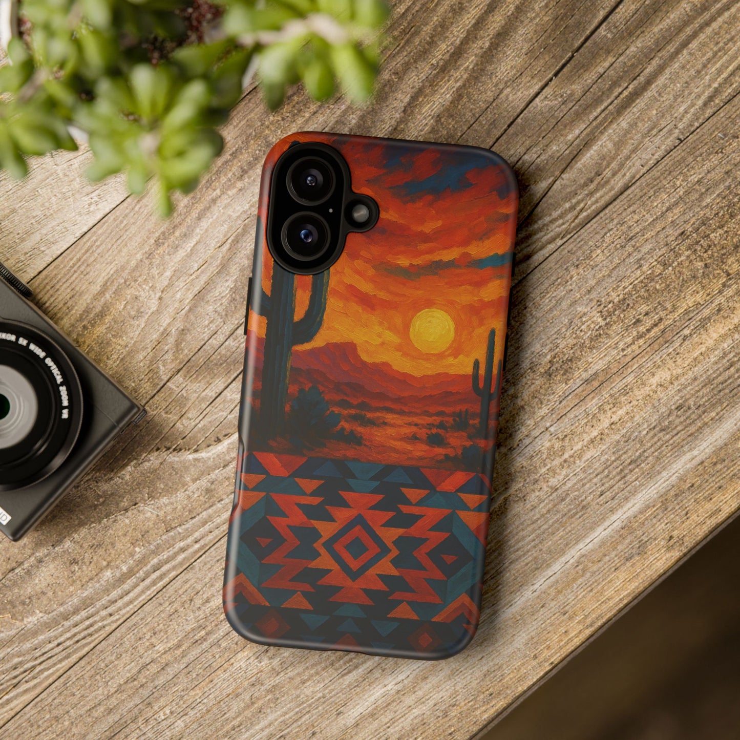 Desert Sunset Majesty – Southwestern Art Phone Case