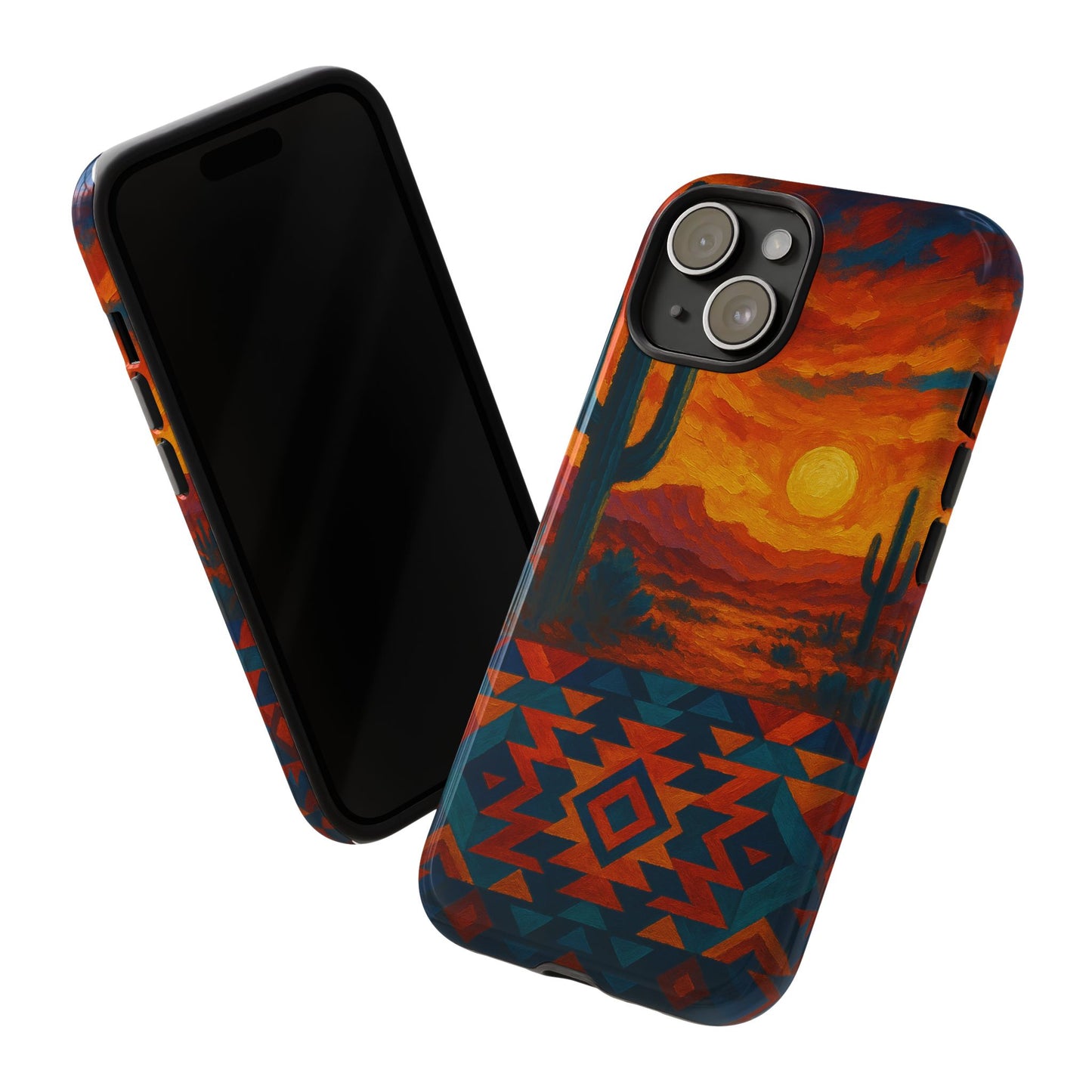 Desert Sunset Majesty – Southwestern Art Phone Case