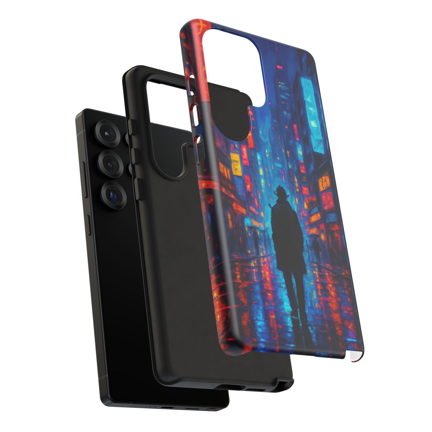 Neon City Nights – Urban Glow Phone Case