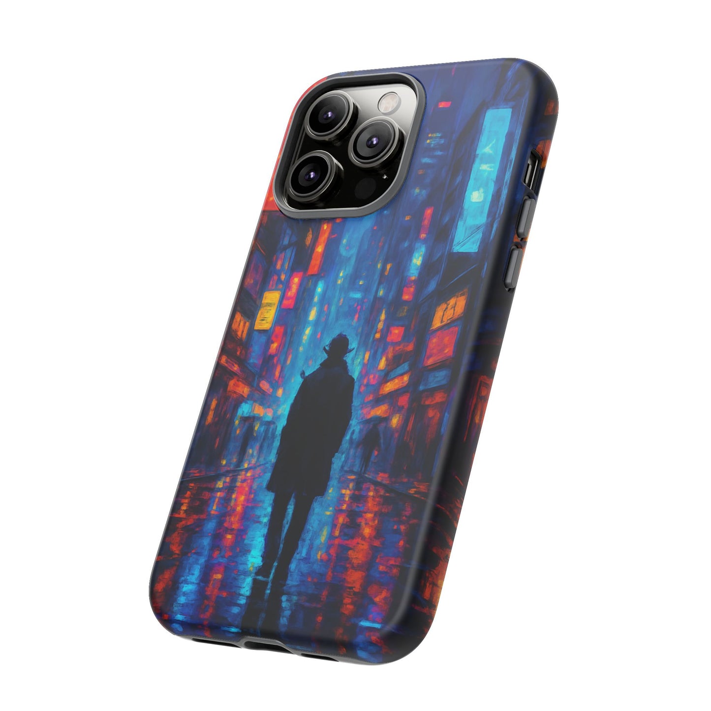 Neon City Nights – Urban Glow Phone Case