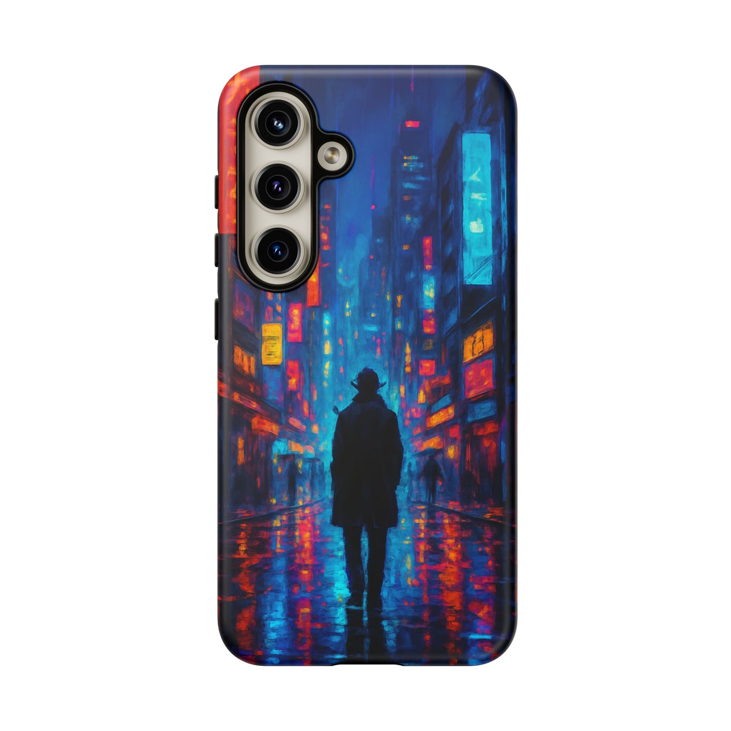 Neon City Nights – Urban Glow Phone Case