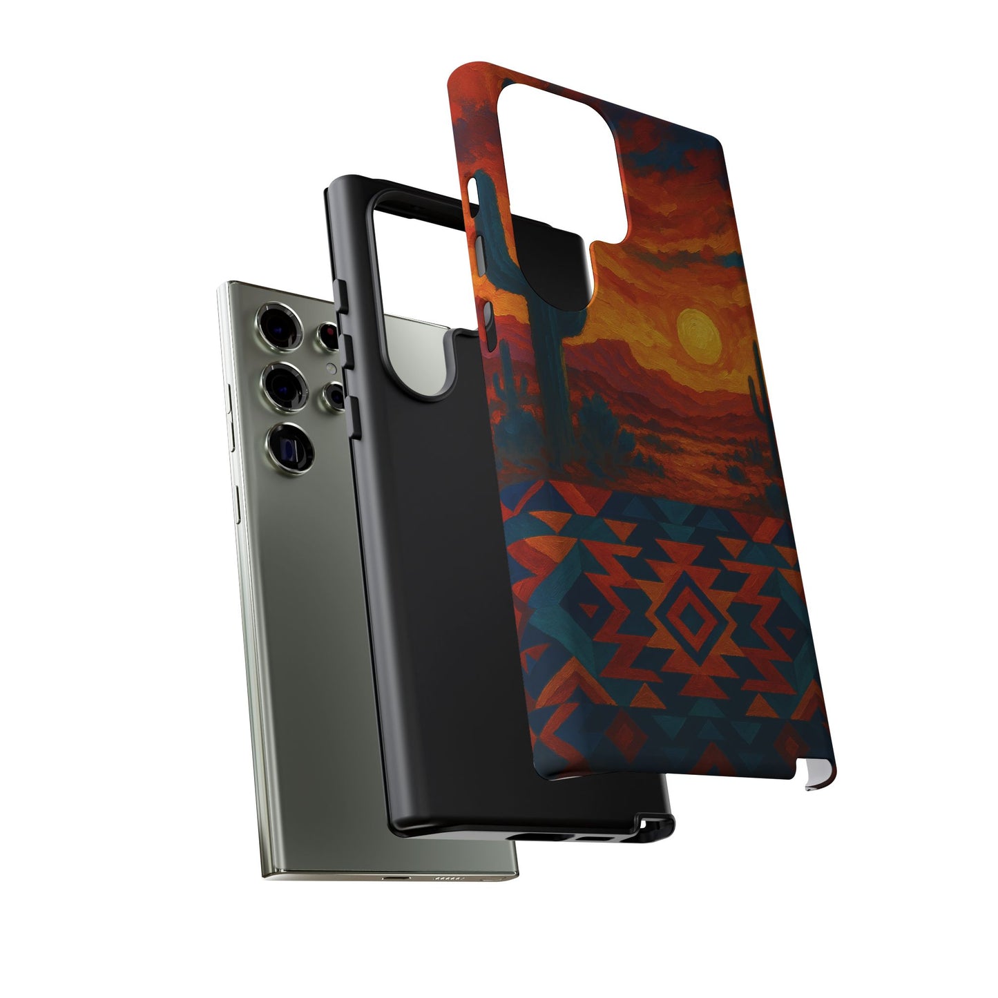 Desert Sunset Majesty – Southwestern Art Phone Case