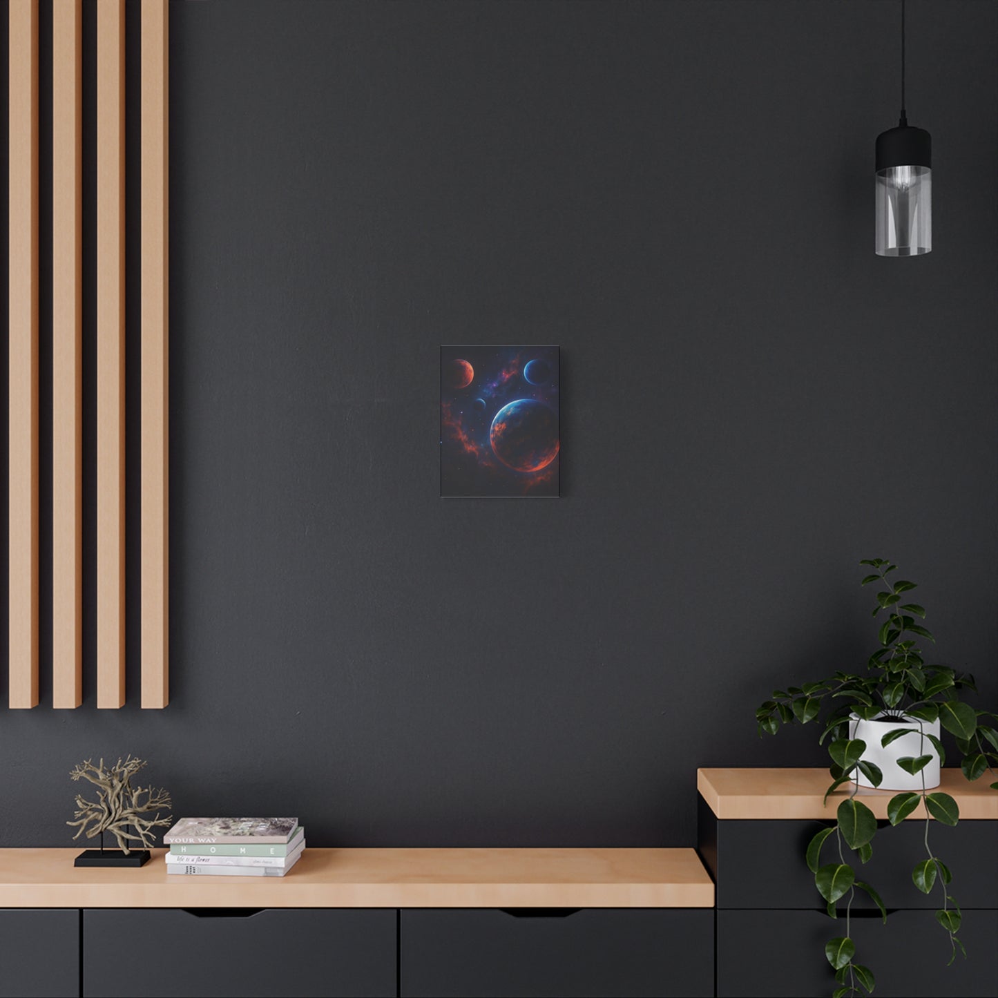 Cosmic Wall Art, Galaxy Canvas, Space Decor, Home Decoration, Astronomical Print, Nebula Artwork, Starry Wall Hanging