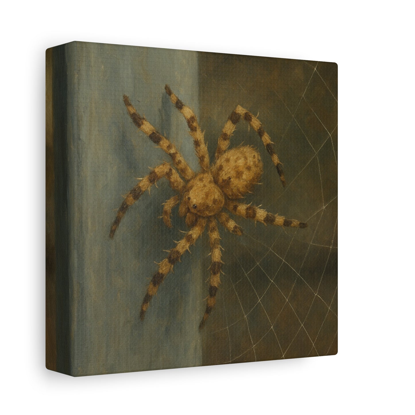 Spider Wall Art Print, Creepy Decor, Halloween Home Accent, Nature Lover Gift, Gothic Wall Hanging, Spooky Art