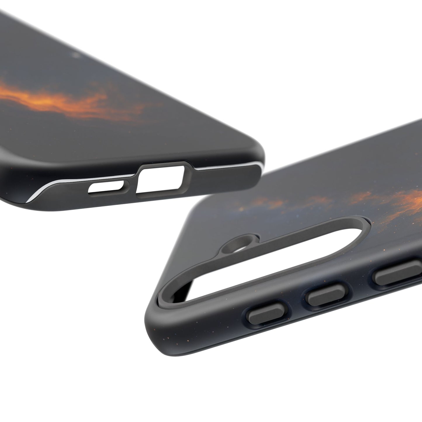 Stellar Flame – Cosmic Nebula Art Phone Case