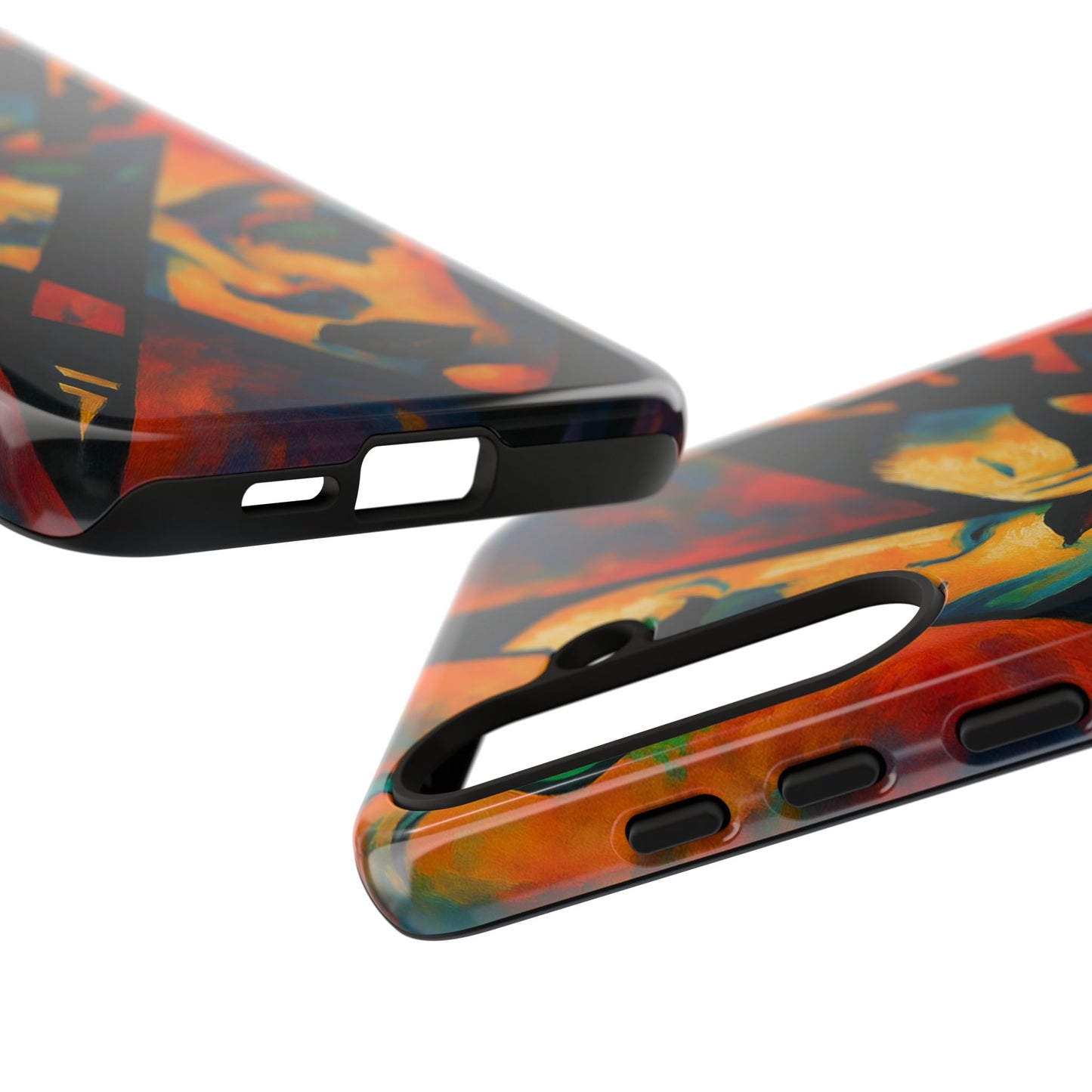 Vibrant Phone Case with Edgy Art, Tough Cases for Trendsetters, Unique Gift for Art Lovers, Colorful Phone Accessory, Protection and Style