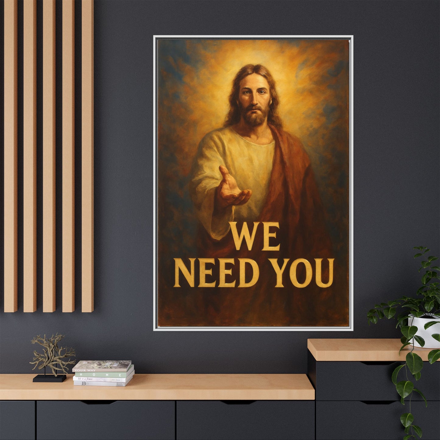 Framed Artwork, Motivational Wall Art, Home Decor, Christian Decor, Inspirational Gift, Religious Art, Spiritual Wall Decor