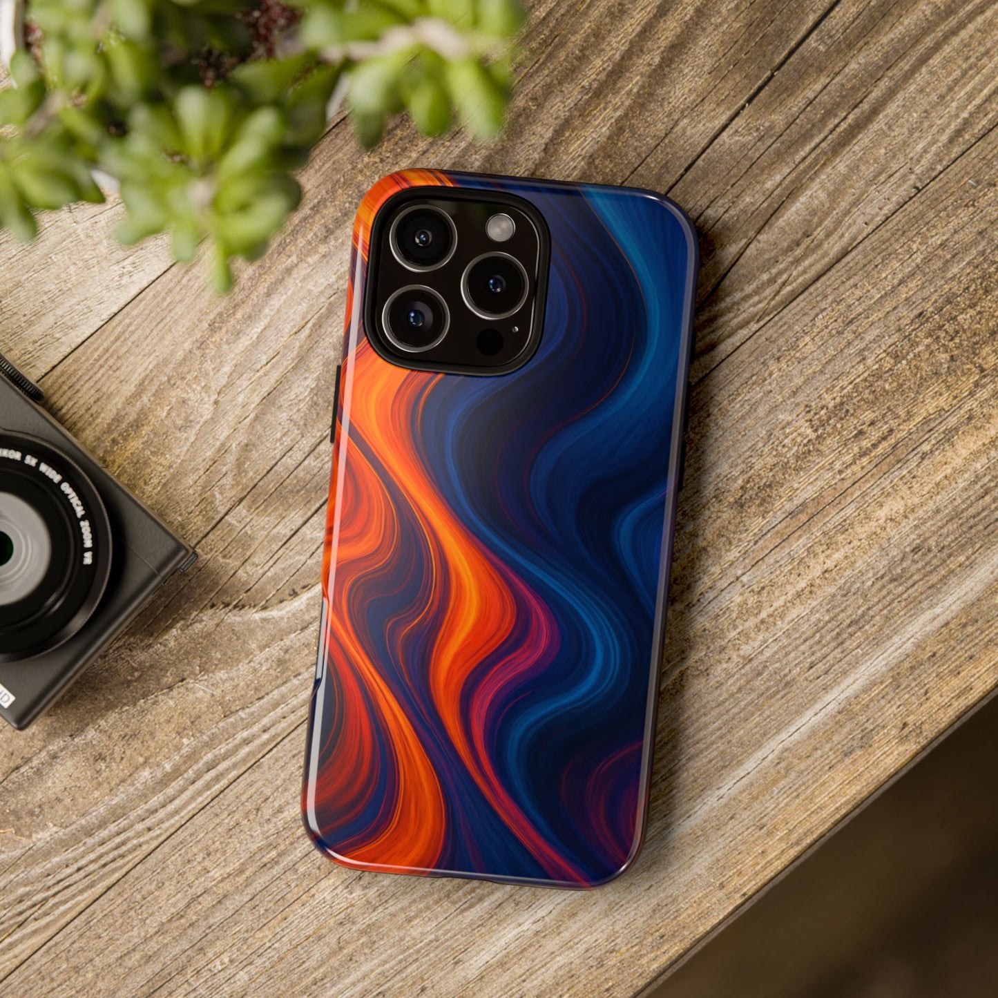 Stylish Phone Case, Protective Cover for iPhone, Unique Gift for Tech Lovers, Vibrant Design, Birthday, Holiday, Everyday Use