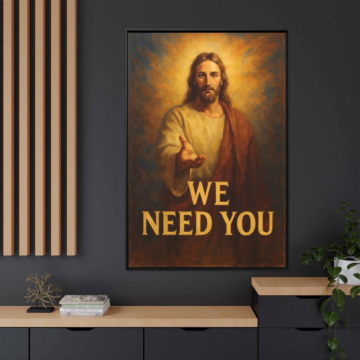Framed Artwork, Motivational Wall Art, Home Decor, Christian Decor, Inspirational Gift, Religious Art, Spiritual Wall Decor