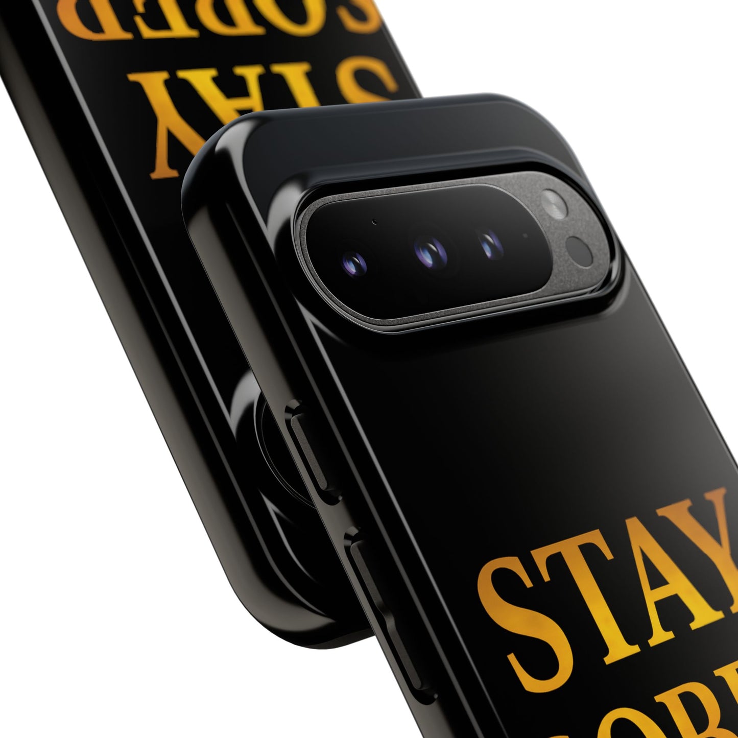 Stay Sober Phone Case | Tough Cases | Recovery Gift | Sobriety Support | Motivational Accessories | Unique Phone Cover