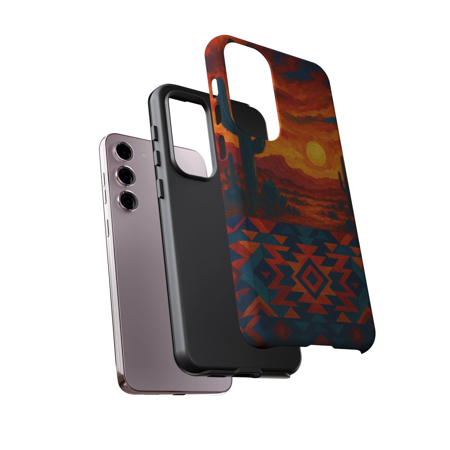 Desert Sunset Majesty – Southwestern Art Phone Case