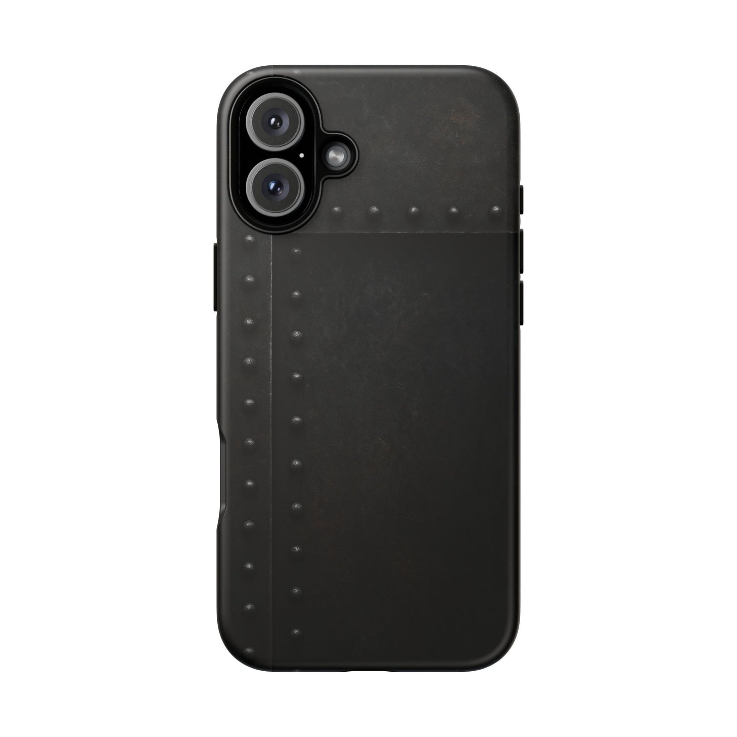 Steel & Smoke – Riveted Shadows Phone Case