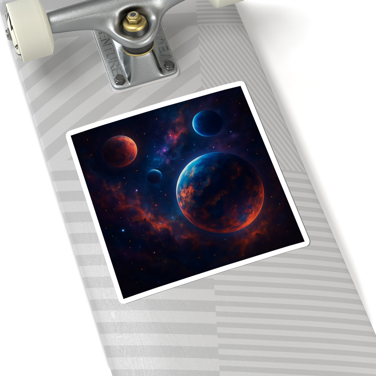 Galactic Kiss-Cut Stickers | Space Decor, Cosmic Art, Laptop Stickers, Astronomy Gifts, Stellar Wall Art
