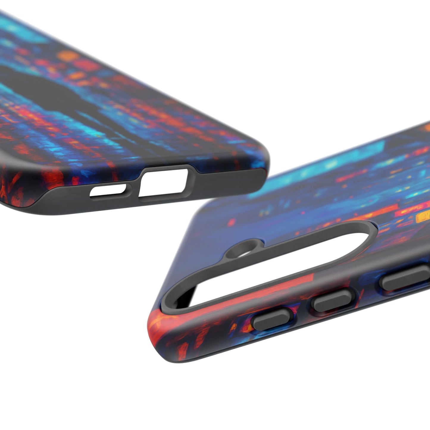 Neon City Nights – Urban Glow Phone Case