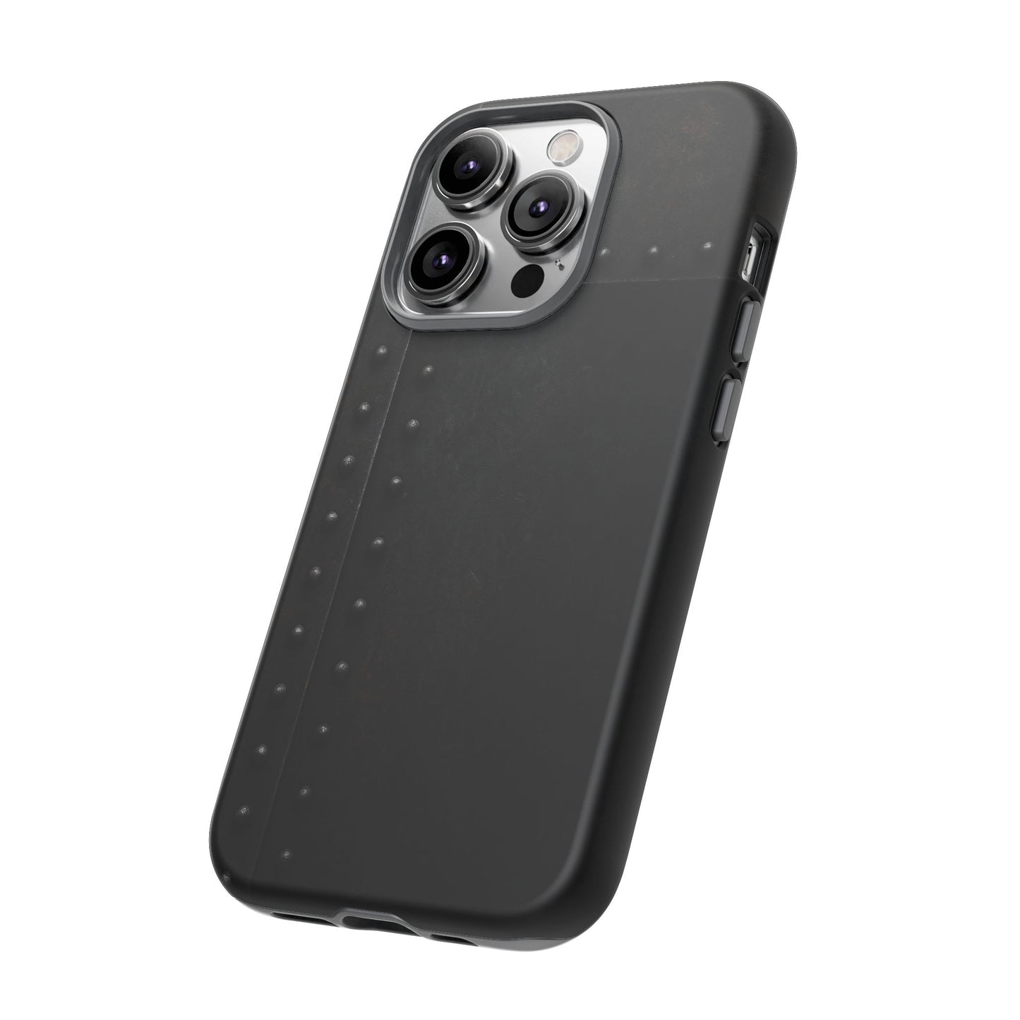 Steel & Smoke – Riveted Shadows Phone Case