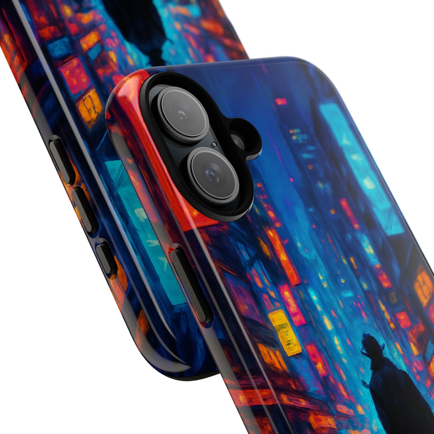 Neon City Nights – Urban Glow Phone Case