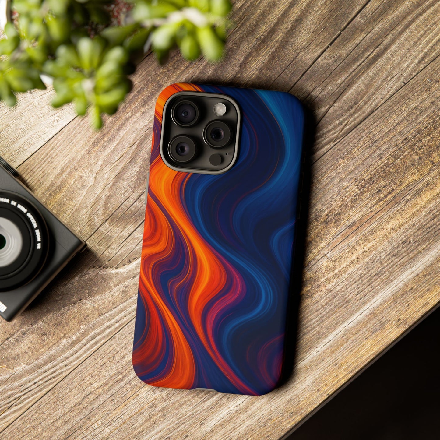 Stylish Phone Case, Protective Cover for iPhone, Unique Gift for Tech Lovers, Vibrant Design, Birthday, Holiday, Everyday Use