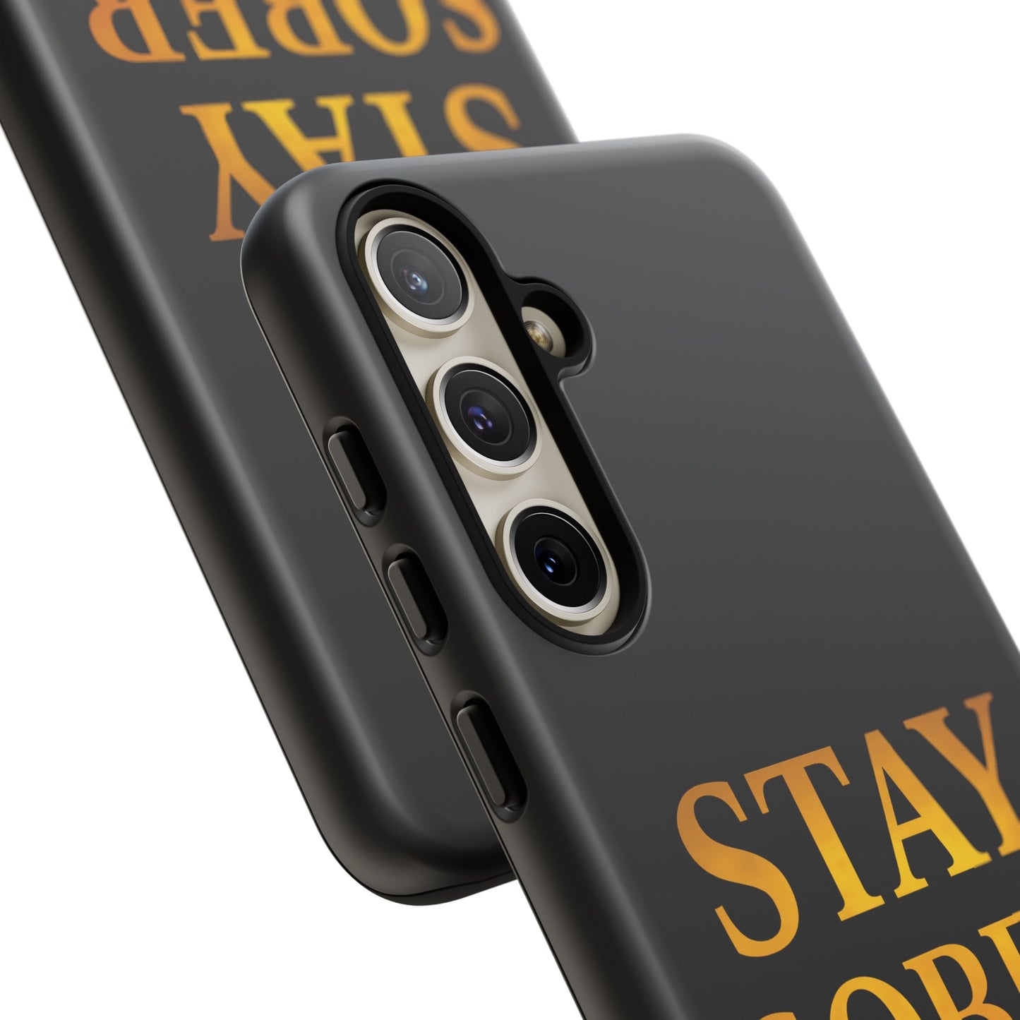 Stay Sober Phone Case | Tough Cases | Recovery Gift | Sobriety Support | Motivational Accessories | Unique Phone Cover