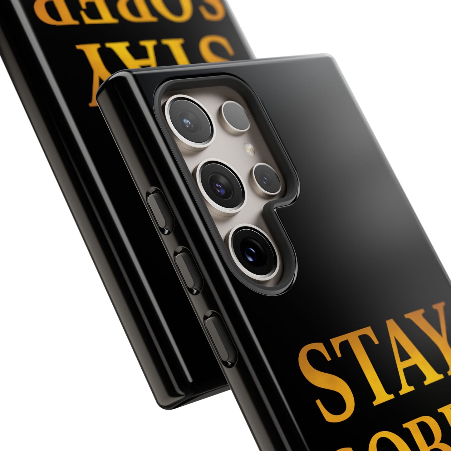 Stay Sober Phone Case | Tough Cases | Recovery Gift | Sobriety Support | Motivational Accessories | Unique Phone Cover