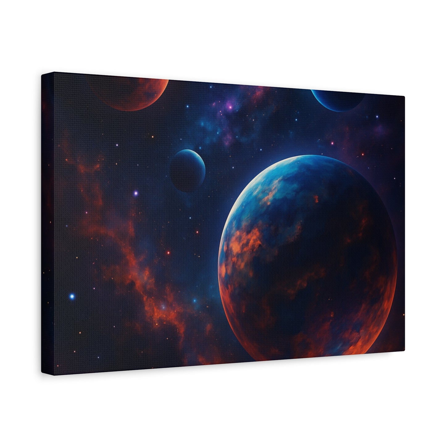 Cosmic Wall Art, Galaxy Canvas, Space Decor, Home Decoration, Astronomical Print, Nebula Artwork, Starry Wall Hanging
