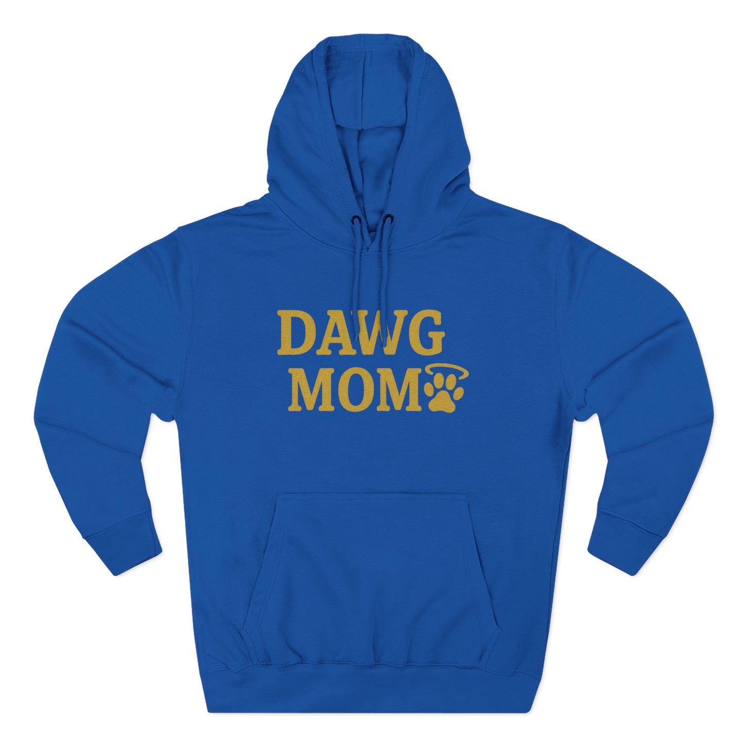 Dawg Mom Fleece Hoodie - Cozy Dog Lover Sweatshirt, Gift for Pet Moms, Animal Lover Apparel, Dog-Themed Clothing, Gifts for Dog Owners