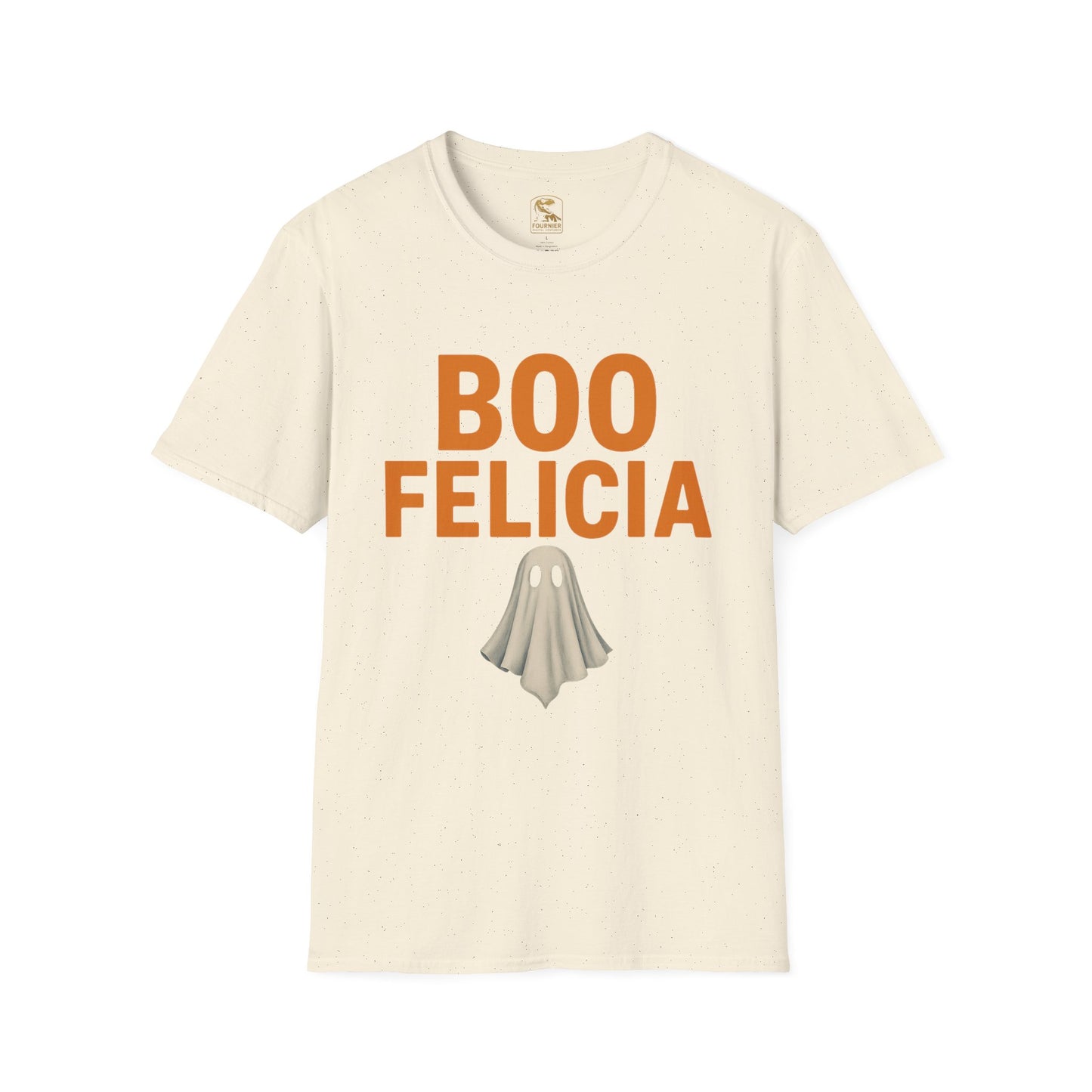 Boo Felicia Halloween T-Shirt, Funny Ghost Tee, Unisex Softstyle Shirt, Spooky Season Apparel, Halloween Party Outfit, Fall Fashion Tops