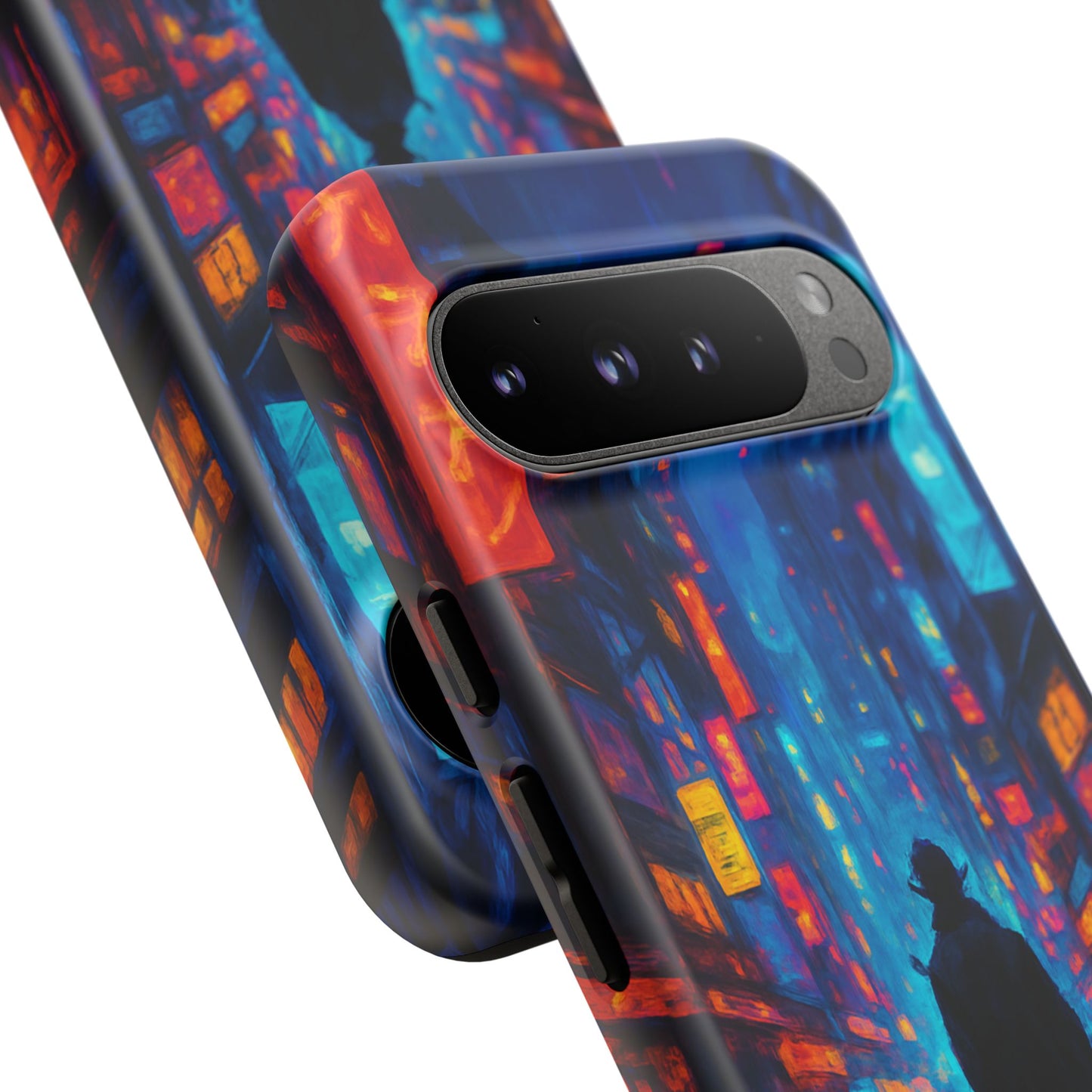 Neon City Nights – Urban Glow Phone Case
