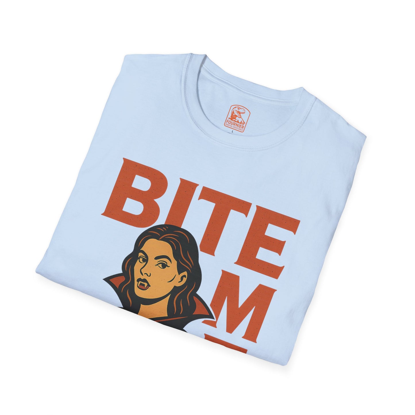 Vampire Bite Me T-Shirt, Halloween Costume Tee, Unisex Graphic Shirt, Spooky Party Outfit, Vampire Theme Fashion