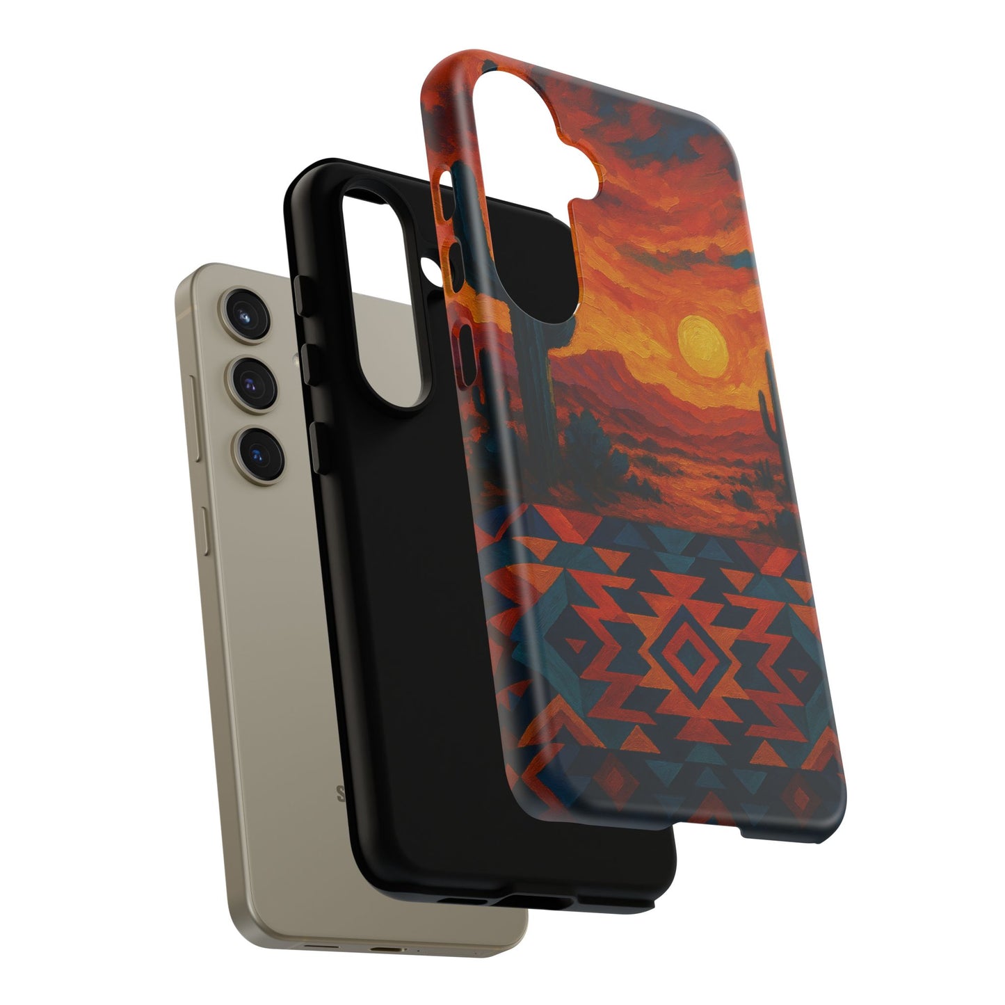 Desert Sunset Majesty – Southwestern Art Phone Case
