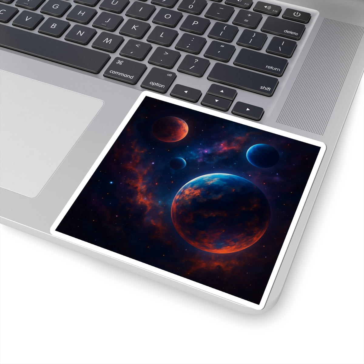 Galactic Kiss-Cut Stickers | Space Decor, Cosmic Art, Laptop Stickers, Astronomy Gifts, Stellar Wall Art